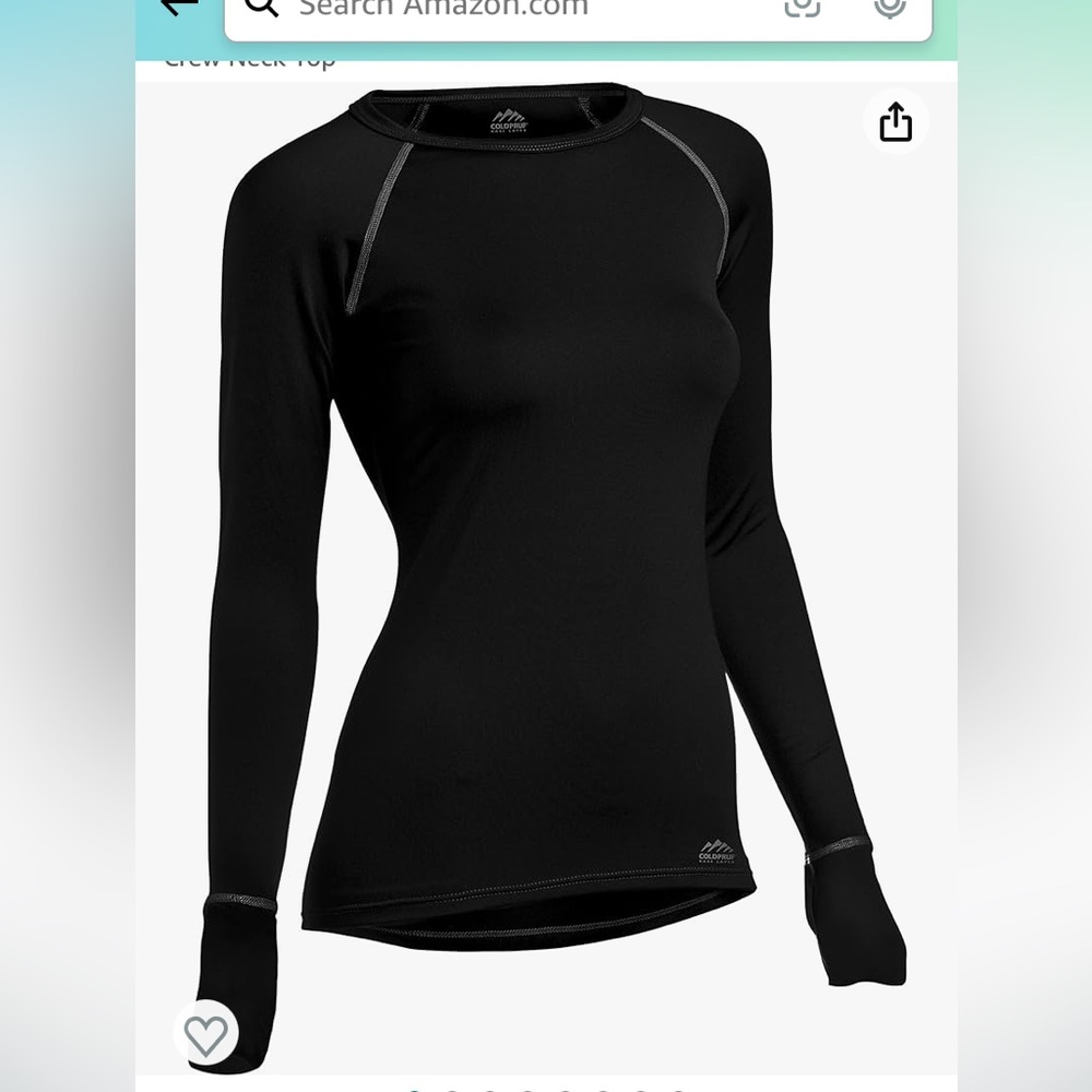 Coldpruf women’s base layer long sleeve
